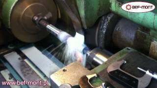 SZLIFOWANIE WAŁKÓW  CYLINDRICAL GRINDING [upl. by Aneed]