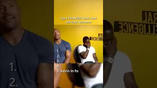 Top 5 the most Funniest Kevin Hart and Rock Moments funny therock kevinhart [upl. by Acassej573]