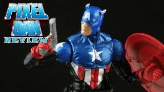 Hasbro Marvel Legends Bucky Barnes Captain America Figure Review [upl. by Morganica]