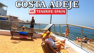 TENERIFE  COSTA ADEJE  What is it Really like Now in this Place ☀️ 4K Walk ● April 2024 [upl. by Asiret]