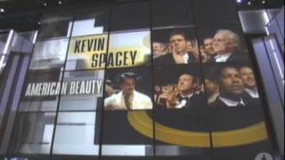 Kevin Spacey Wins Best Actor 2000 Oscars [upl. by Ehav]