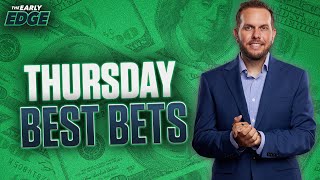 Thursdays BEST BETS and Picks BucsFalcons TNF  MLB  Europa League  The Early Edge [upl. by Publius]