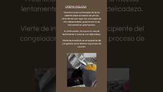 CREMA INGLESA 🧪👩‍🍳 receta ciencia cocina experimentosdecocina [upl. by Kcered]