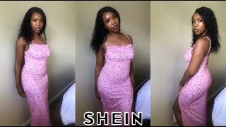 MINI SHEIN HAUL  FLORAL SUMMER DRESSES  Ariel Allure [upl. by Chladek]