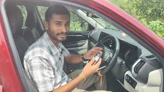 How to start car if key charging is low in telugu [upl. by Eanej]