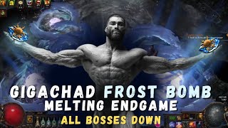 Gigachad Frost Bomb MELTING ENDGAME  Fullscreen Explosions POE 321 [upl. by Lita]