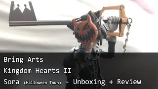 Bring Arts Kingdom Hearts II Sora Halloween Town  Unboxing  Review [upl. by Anairo859]