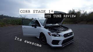 2018 Subaru WRX Stage 1 OTS Tune Review [upl. by Htims387]