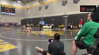 125 SF Lacie Knick Northmont vs Adison Justice Licking Valley [upl. by Mot]