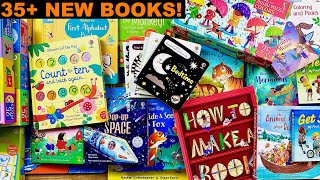 TOP 35 BOOKS for TODDLERS PRESCHOOLERS amp BABIES Numbers Letters Colors and Interactive Books [upl. by Irolav]