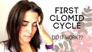 First Clomid Cycle Update  TTC [upl. by Franky292]