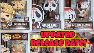 Hot Topic Scare Fair Funko Pop Release Update [upl. by Anaujait]