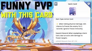 Ragnarok M  PVP Funny Garm Card  Nothing todo in ROM [upl. by Lilah158]