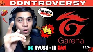 UNGRADUATE GAMER  ID BAN CONTROVERSY  UG AYUSH  Leave FF and PP 700TondeGamerREACT [upl. by Knute]