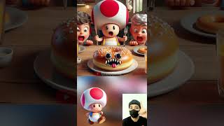 Marios team has a bad day eating donut mario mariobros supermario [upl. by Maegan]