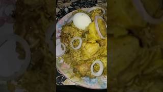 Cooker chicken biryani food howtomakebiryaniathome cooking [upl. by Syah998]