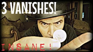 3 INSANE COIN VANISHES TUTORIALS Coin Magic Tricks REVEALED [upl. by Marijn]