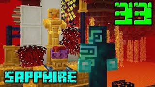 Sapphire 2  33 Qism Minecraft Lets Play Survival Ozbekcha minecraft Microlex kayzo minecraft [upl. by Annawak160]