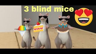 3 blind mice song  Three blind mice with lyrics in english [upl. by Anid511]