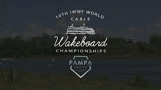 Open Men Final  10th IWWF World Cable Wakeboard Championships  Pampa Wake Park Argentina [upl. by Ocer]