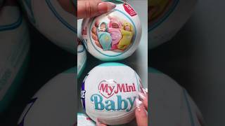 MY MINI BABY unboxing  5 Surprise Zuru🍼👶 shorts minibrands miniverse dolls miniature viral [upl. by Wootan763]