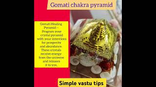 Gomati chakra pyramid in vastu [upl. by Lantha957]