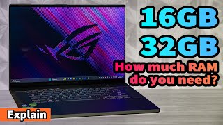 How much RAM should you get in 2024  16GB VS 32GB RAM [upl. by O'Malley]