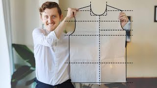 How to Draft a Shirt Pattern  and Fix Fit Issues [upl. by Etteloiv]