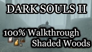 Dark Souls 2 100 Walkthrough 8 Shaded Woods All Items amp Secrets [upl. by Adali]