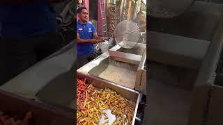 Salchipapas en Tlaquepaque salchipapas viral parati foodie trend dinner [upl. by Anitel]