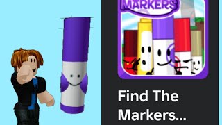 Playing find the markers in roblox [upl. by Dace]