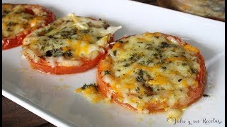 Tomates al horno a los 4 quesos [upl. by Banyaz]