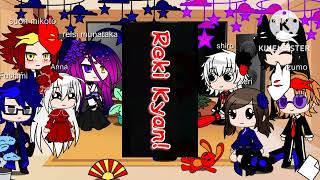 k project react to yata misaki as reki kyan gacha club no part 2 [upl. by Leona465]