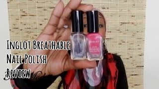 Inglot Breathable Nail Polish Review  The Modesta [upl. by Flower]