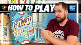 How to Play Flip 7  The Greatest Card Game of All Time  Board Game Tutorial [upl. by Eornom]