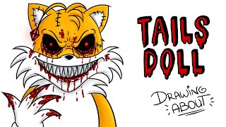 TAILS DOLL  Draw My Life  Creepypasta [upl. by Drape]