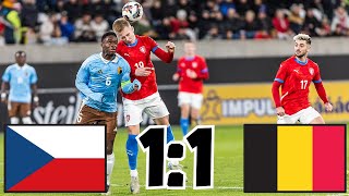 ČESKO VS BELGIE U21 BARÁŽ O EURO 2025 2ZÁPAS [upl. by Mishaan398]