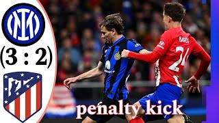 INTER  Atletico Madrid 21 penalty shootout 32 All Goals amp Highlights  Champions League 2024 [upl. by Cychosz]