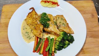 Grilled Fish With Lemon Butter Sauce  How To Make Grilled Fish Lemon Butter Sauce  Grilled Fish [upl. by Annaohj]