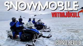 Vatnajökull Glacier Snowmobile Tour  Iceland  GoPro Hero 9 [upl. by Haramat752]