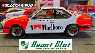 AvantSlot BMW 635 CSI on my Scaleauto Pro Track  Slotcar Fun [upl. by Yseulte723]