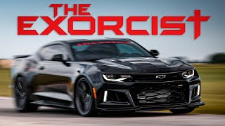 1000 HP Camaro ZL1 Reaction  THE EXORCIST by HENNESSEY [upl. by Llecrup288]