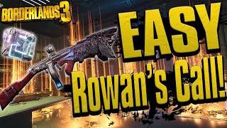 BORDERLANDS 3  EASY Rowans Call Farm Using the Shlooter Artifact [upl. by Ettie]