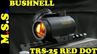 Bushnell TRS 25 Red Dot Sight Overview [upl. by Shepley915]