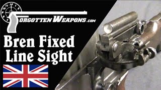 Very Rare and Mostly Pointless the Bren Fixed Line Sight [upl. by Honoria]