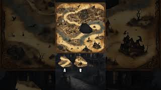 Ancient Treasure Map But Can You Solve the Puzzle Shorts puzzle mysteryquest treasurehunt [upl. by Matronna]