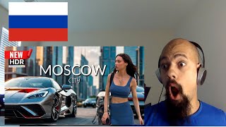 First Time Reacting Moscow City Russia Walking Tour  Moscow Travel Guide  Russia Travel Guide [upl. by Shae614]