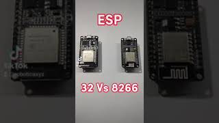 Diferencias entre Esp32 y Esp8266 [upl. by Reyaht306]