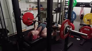 9125kg Bench 80kg [upl. by Ahsemot]