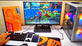 intel core i5 16gb ram gaming test  bluestacks 5 ff gameplay  ff 100fps ultra gameplay  Rx 580 [upl. by Hurleigh]